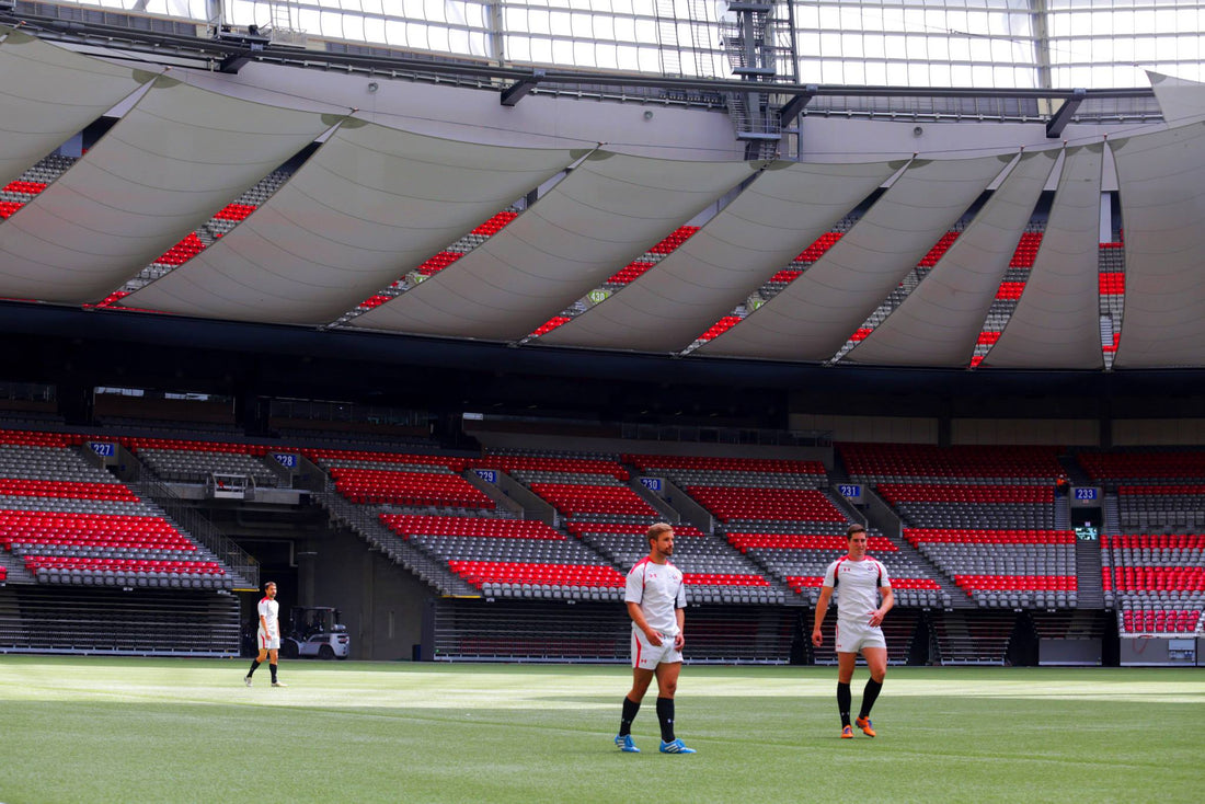 Shooting the Rugby Sevens Worlds Promo Video at BC Place