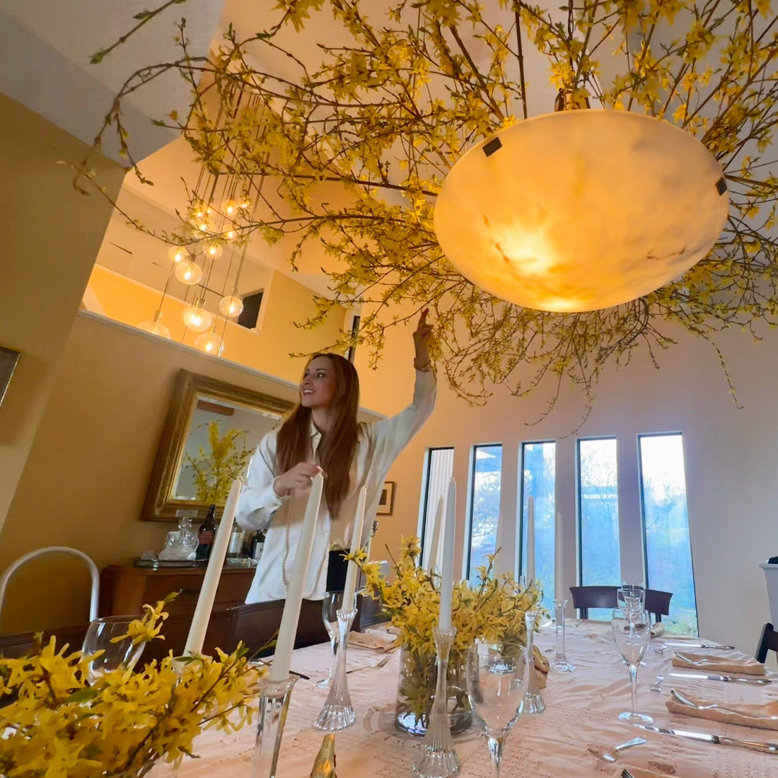 Forsythia Dinner Party