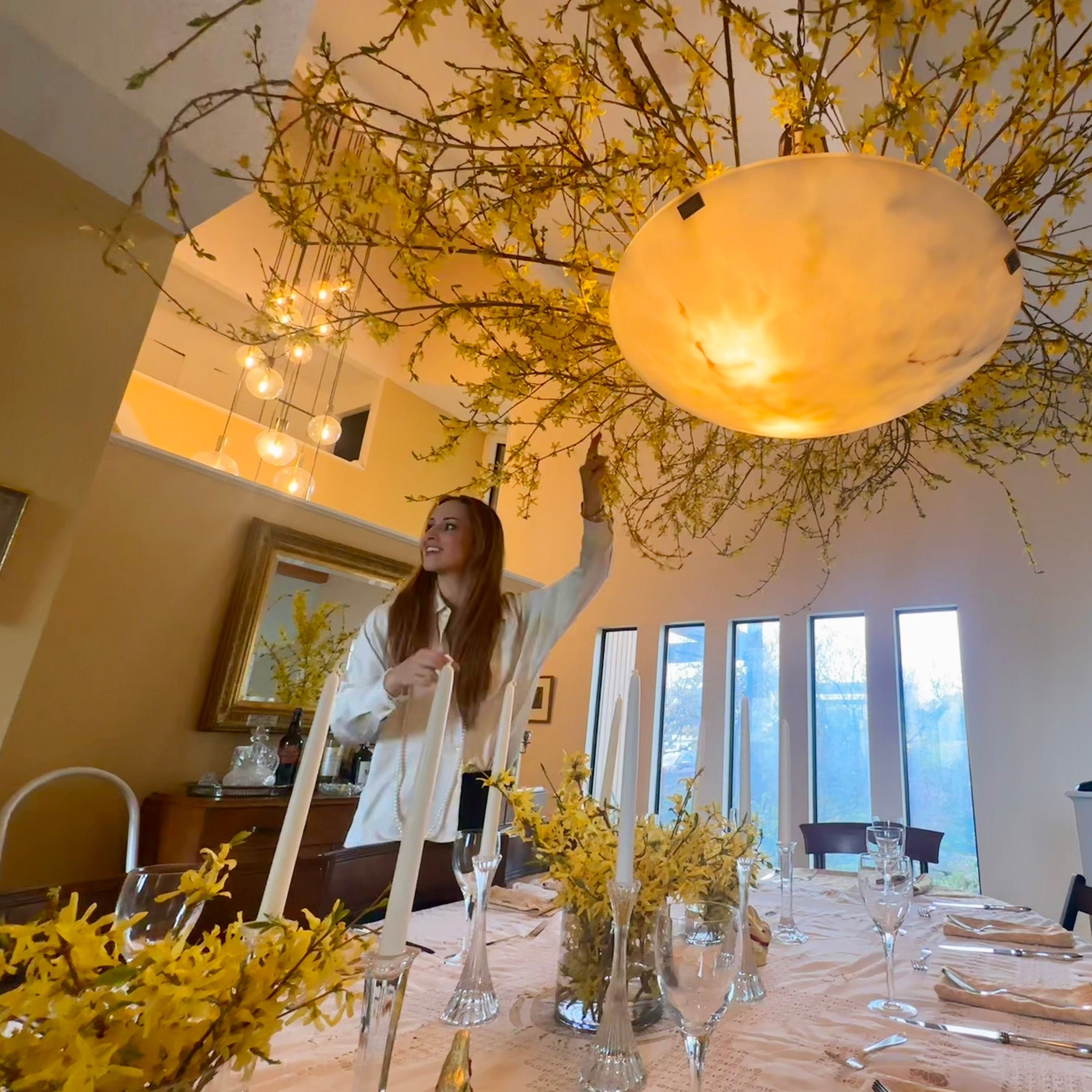 Forsythia Dinner Party