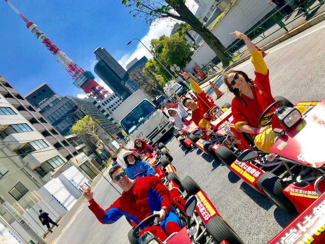 Go-Karting Through Downtown Tokyo