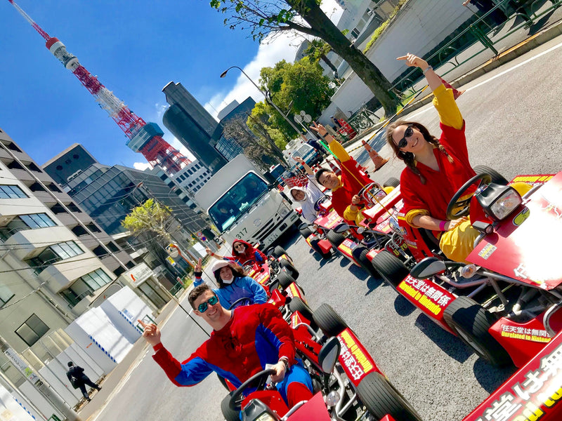 Go-Karting Through Downtown Tokyo