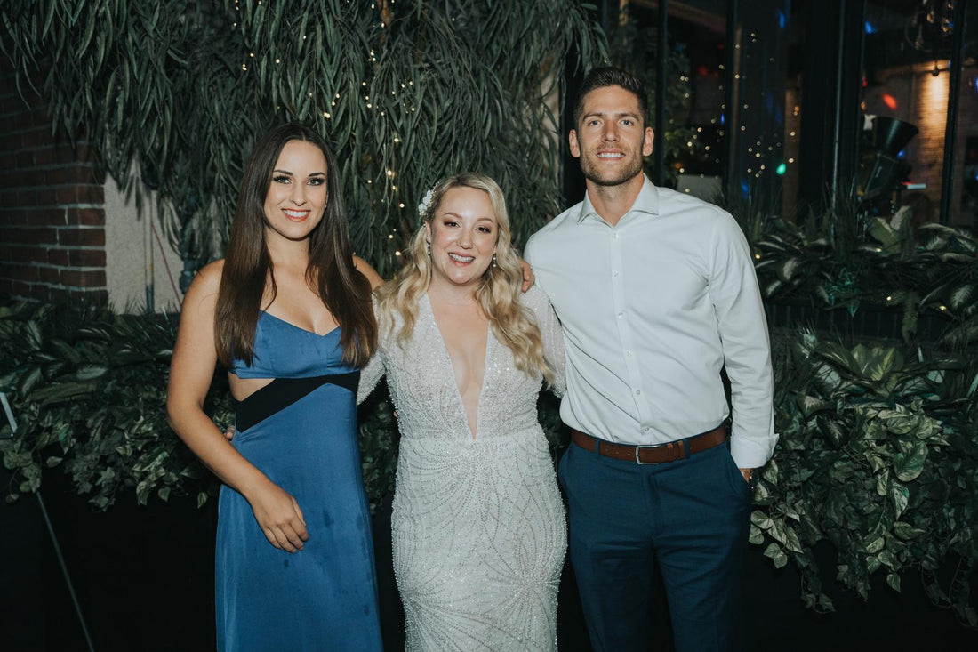 Olivia & Trevor's Wedding in a Hidden Courtyard
