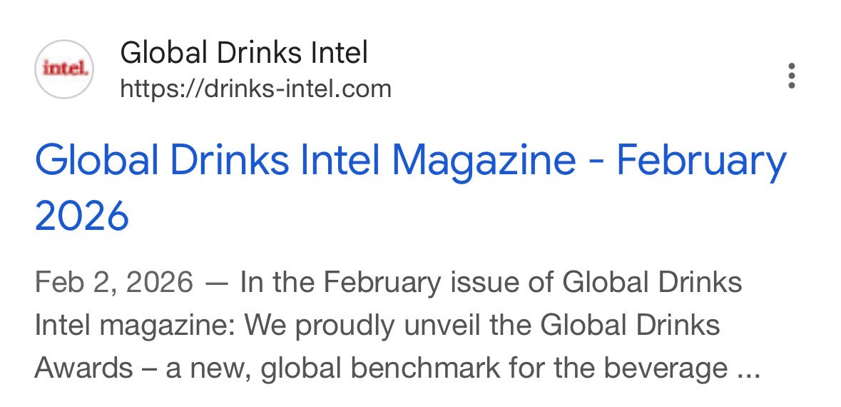 Global Drinks Intel Magazine: How the role of flavour extensions in spirits will evolve in 2026