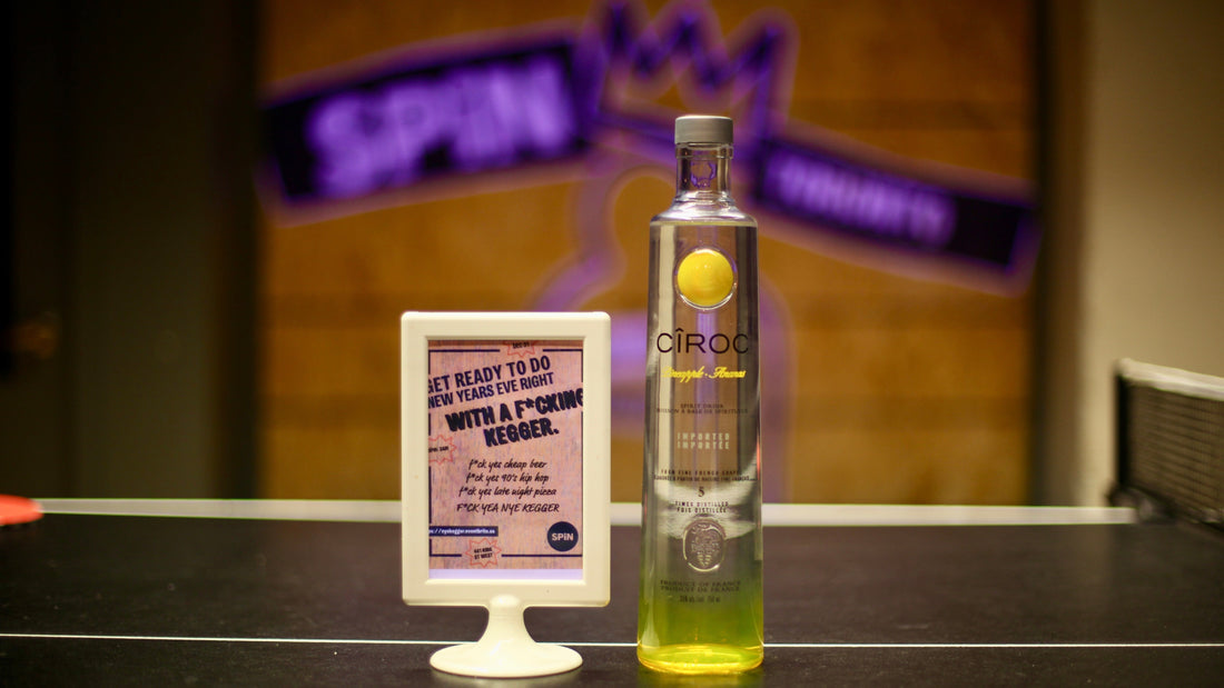 Ciroc SPiN New Years Eve Activation