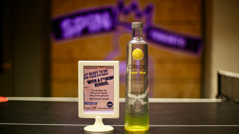 Ciroc SPiN New Years Eve Activation