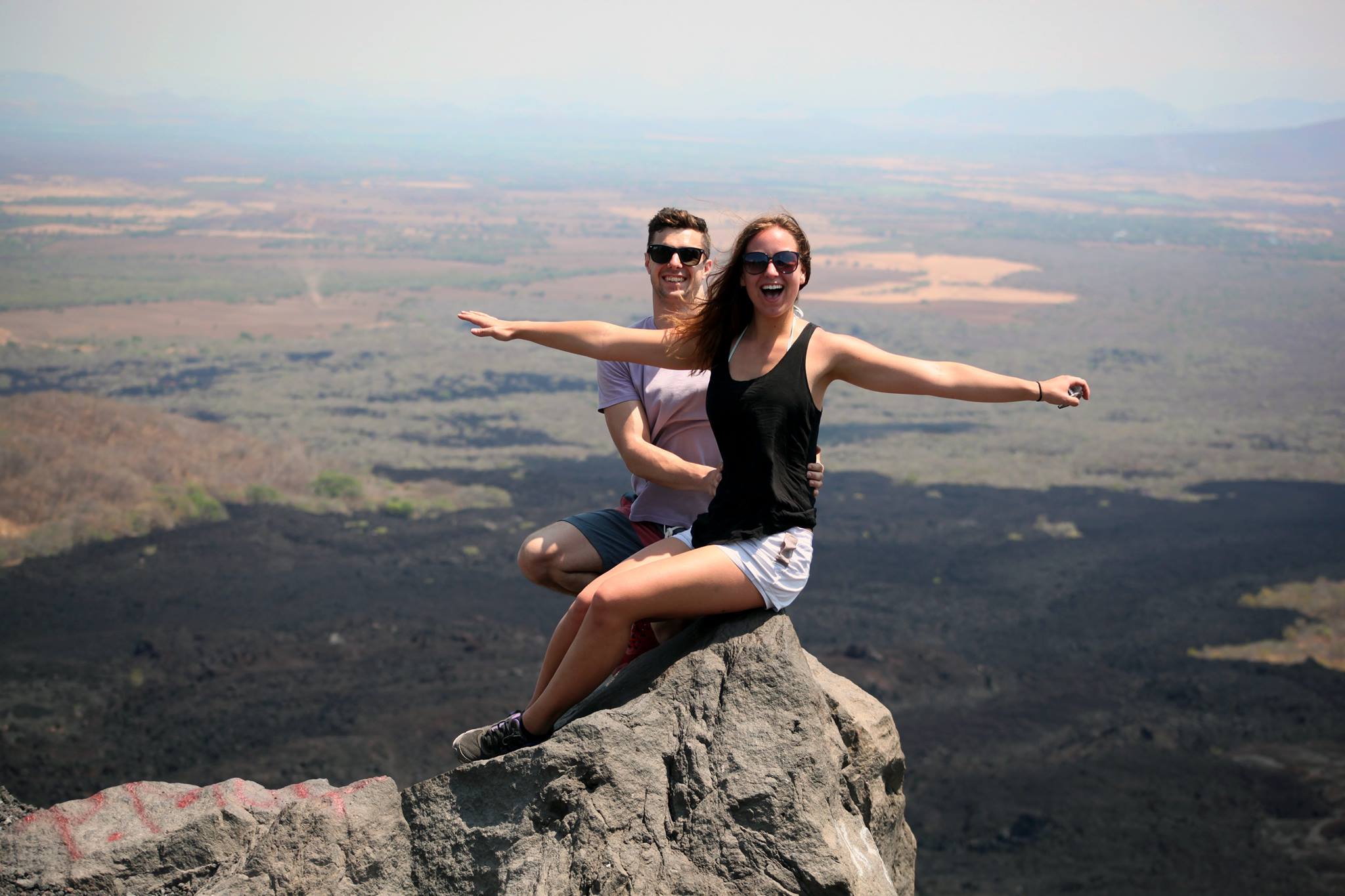 Volcano Boarding, Nicaragua