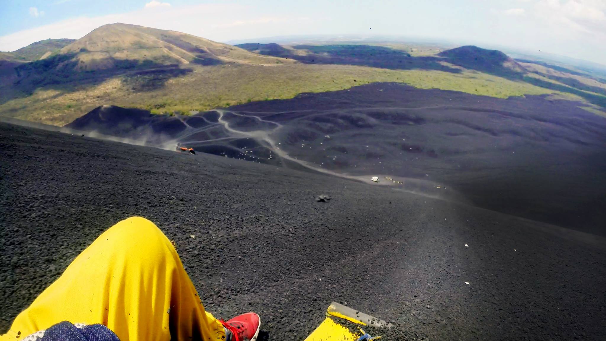 Volcano Boarding, Nicaragua