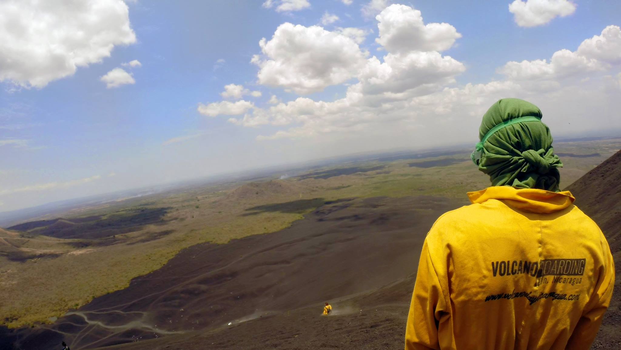 Volcano Boarding, Nicaragua