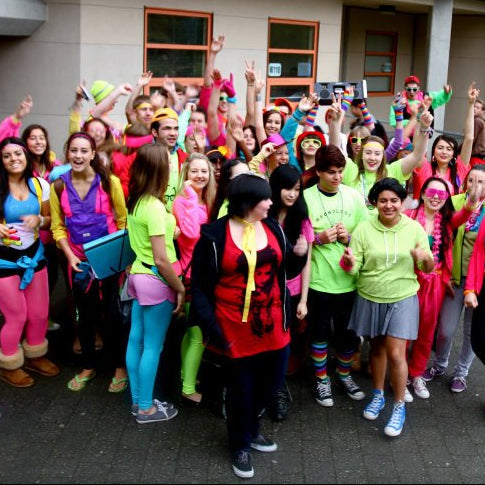 High School Neon Party