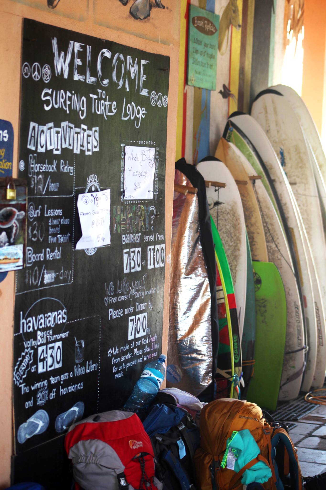 Surfing Turtle Lodge, Nicaragua