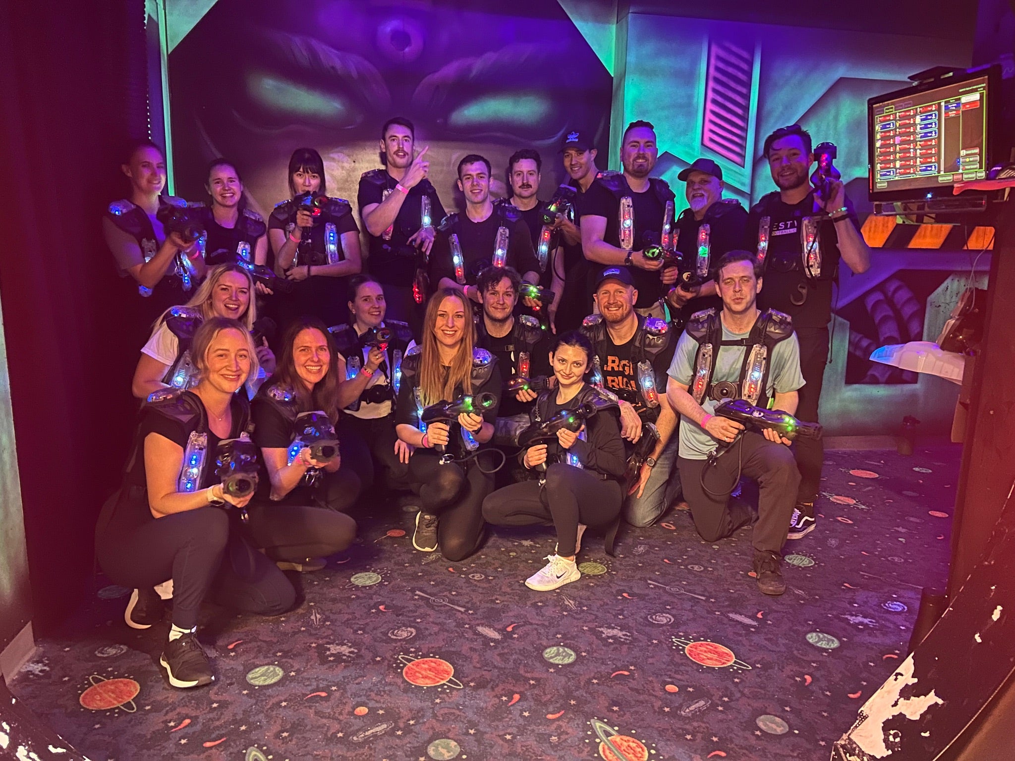 Evelyn’s 30th Birthday Party Laser Tag After Hours