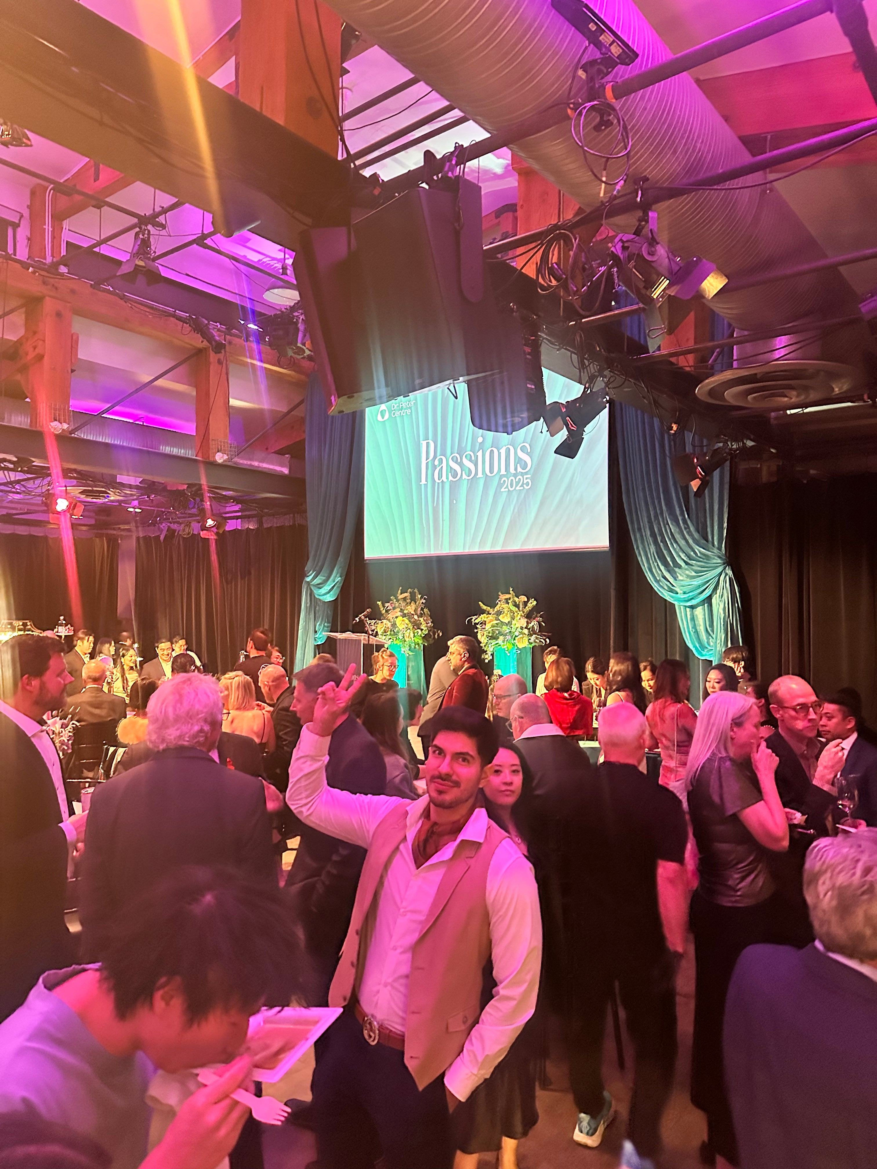 Dr Peter Centre Passions Gala