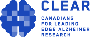 Canadians for Leading Edge Alzheimer Research (CLEAR) Corporate Logo