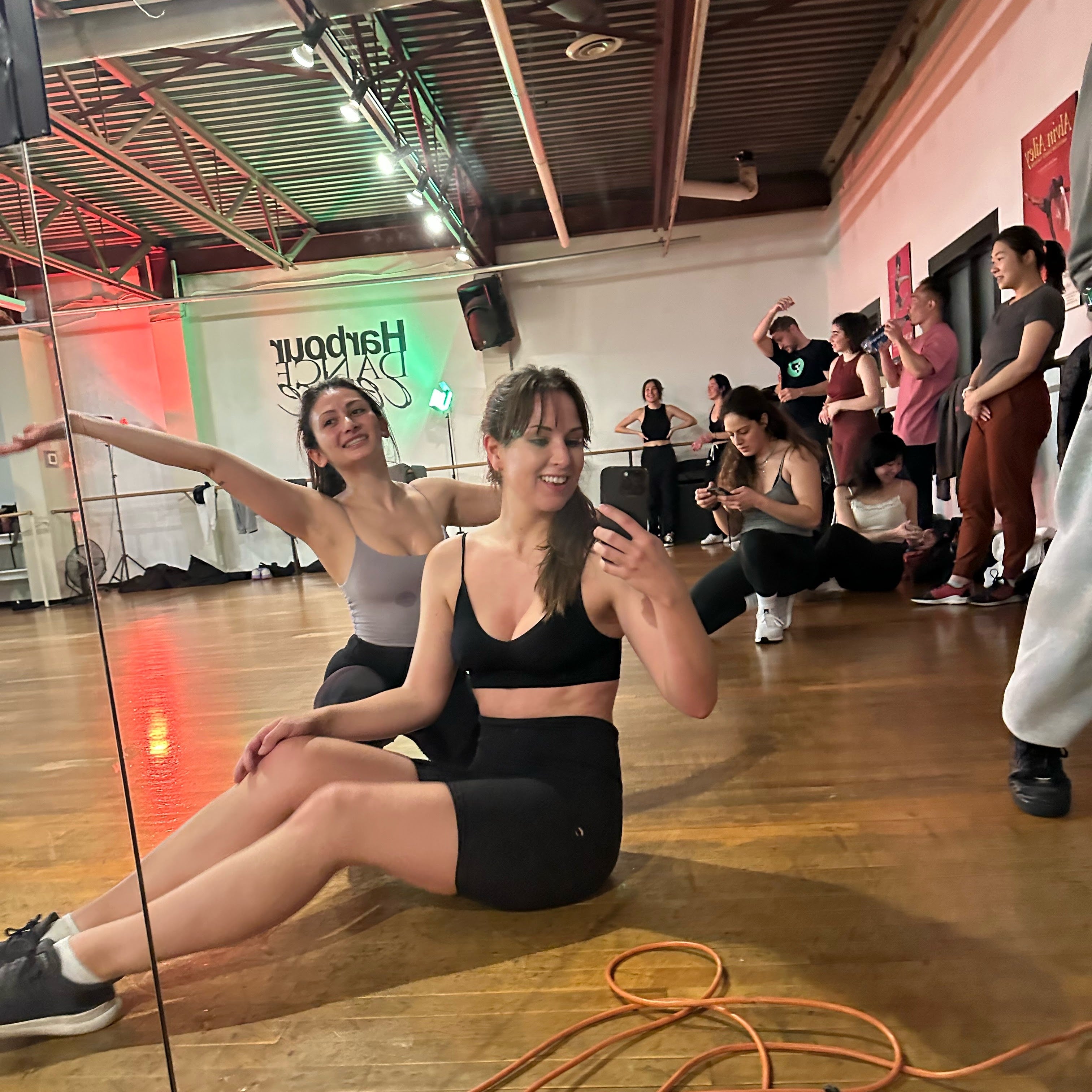 Evelyn Martin at the Harbour Dance Center in Vancouver 