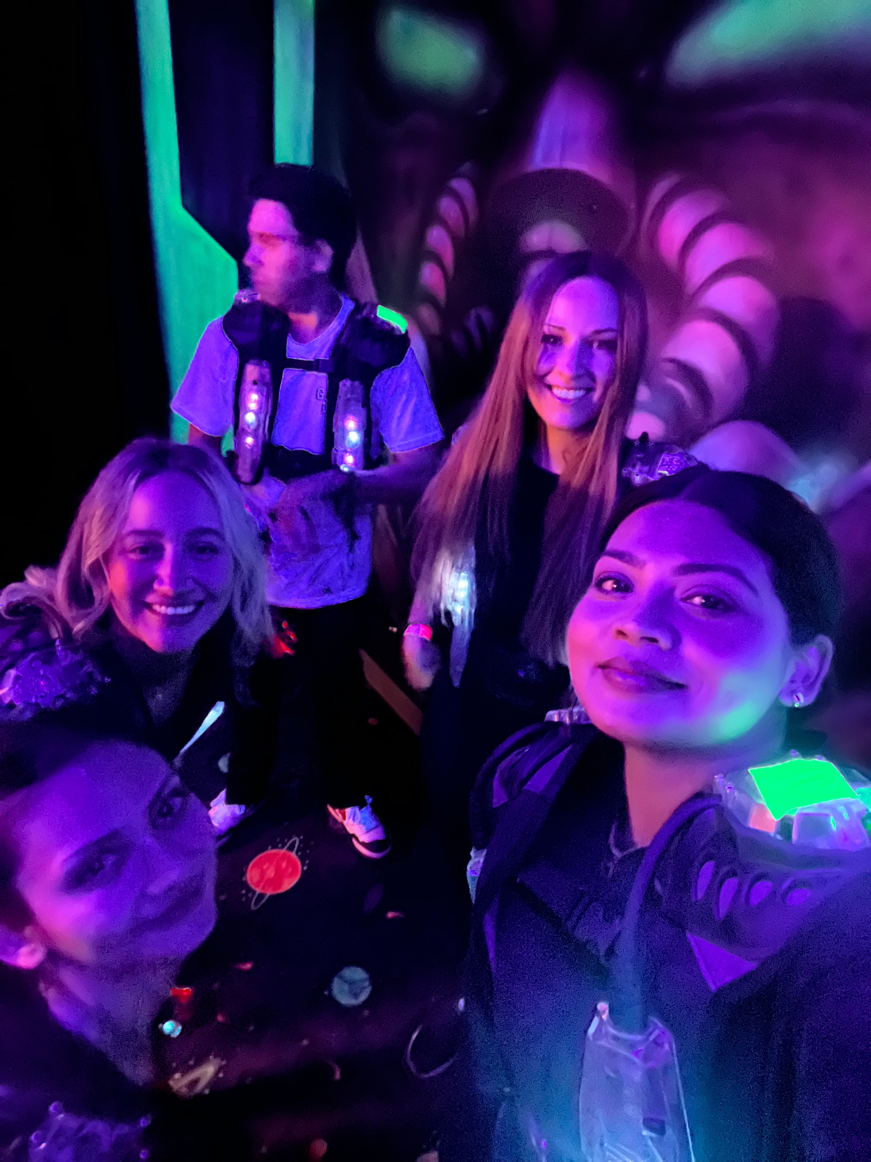 Evelyn’s 30th Birthday Party Laser Tag After Hours