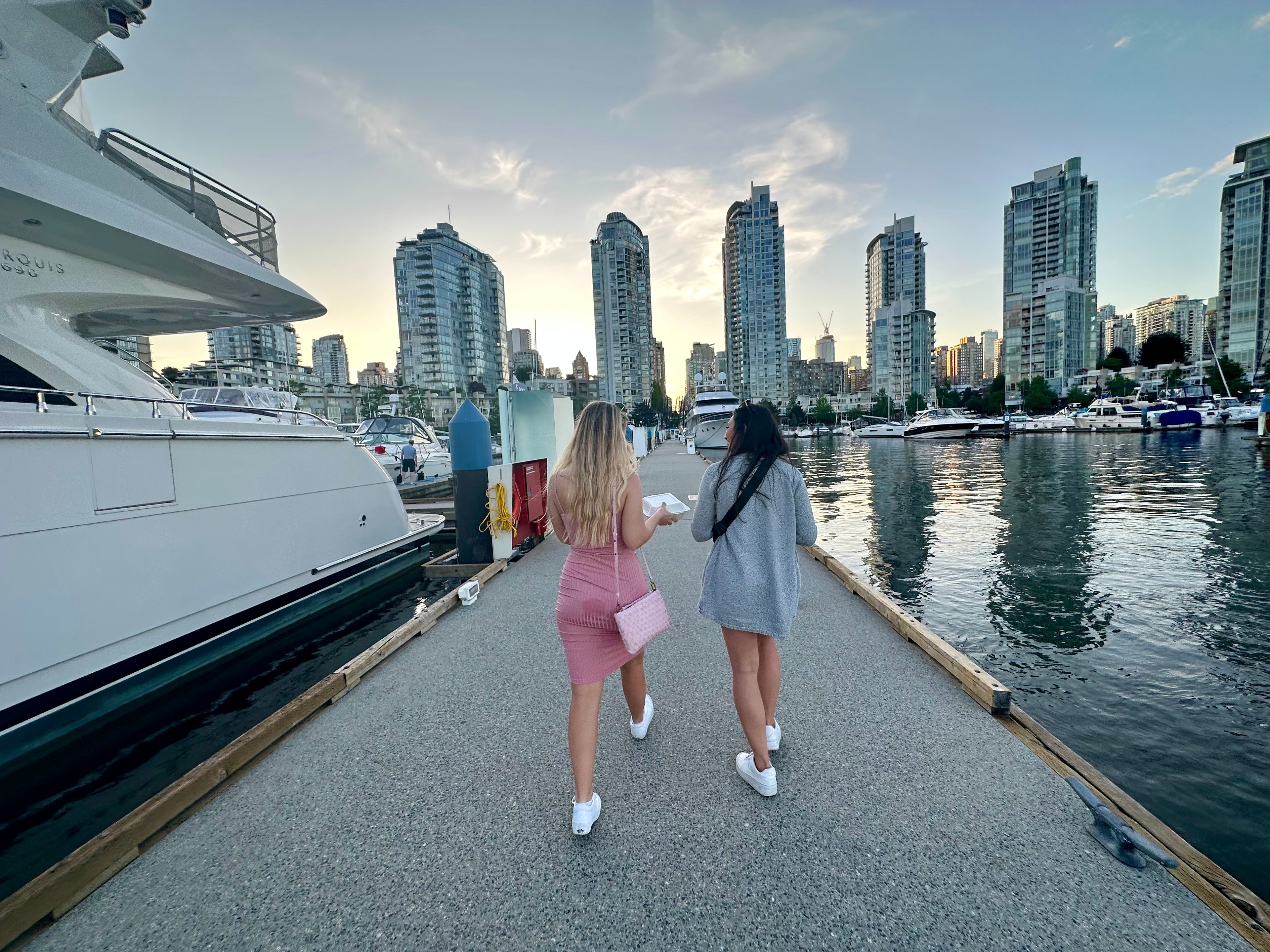 Your product, shot at the luxury city marina