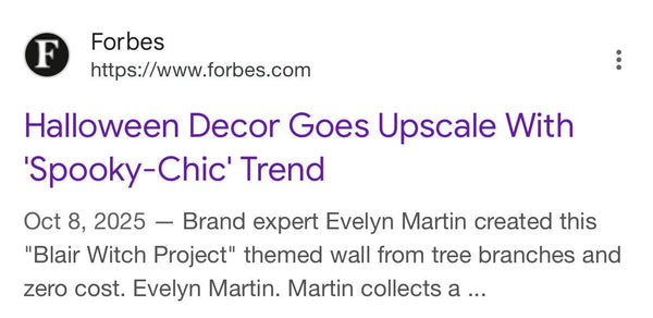 Forbes - Spooky Chic