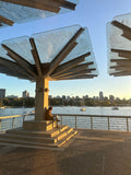 Your product, shot under the glass umbrellas