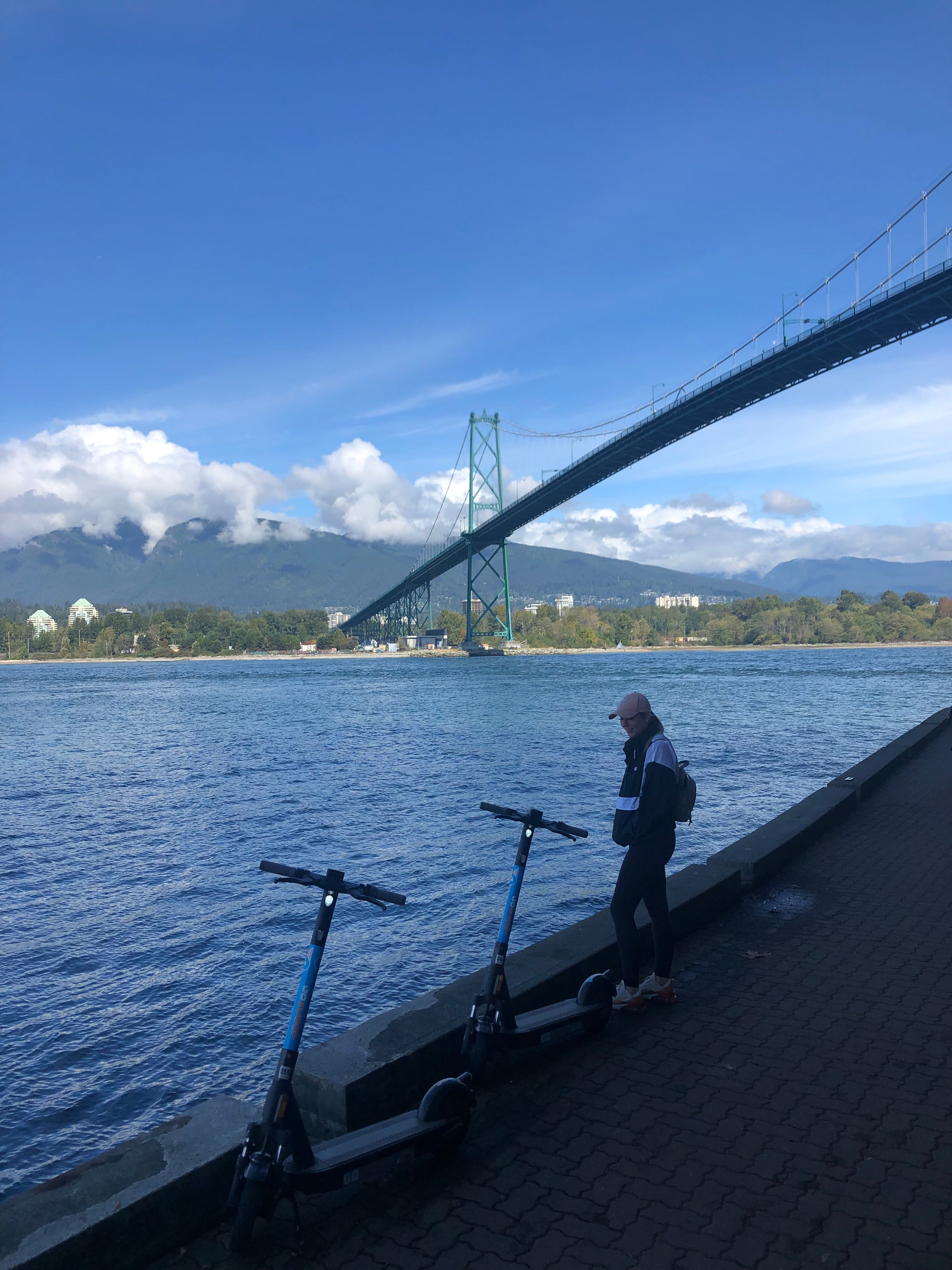 Seawall Under Bridge