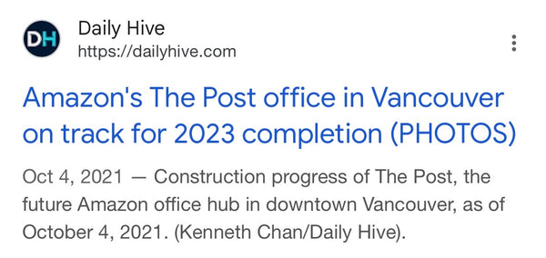 Daily Hive - Amazon Post