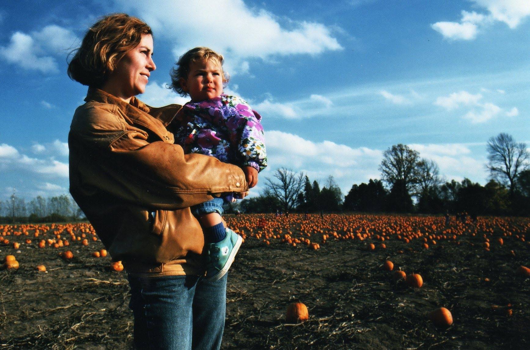 Your product, shot in a pumpkin patch