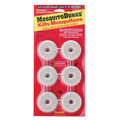 Packaging of MosquitoDunks with red background and white text